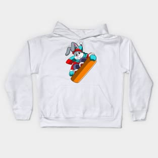 Rabbit at Snowboarding with Snowboard Kids Hoodie